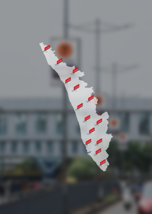 Seamless outdoor advertising screen for digital brand storytelling
